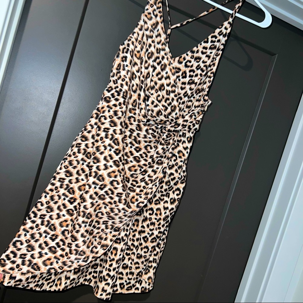 Boutique Cheetah Print Dress